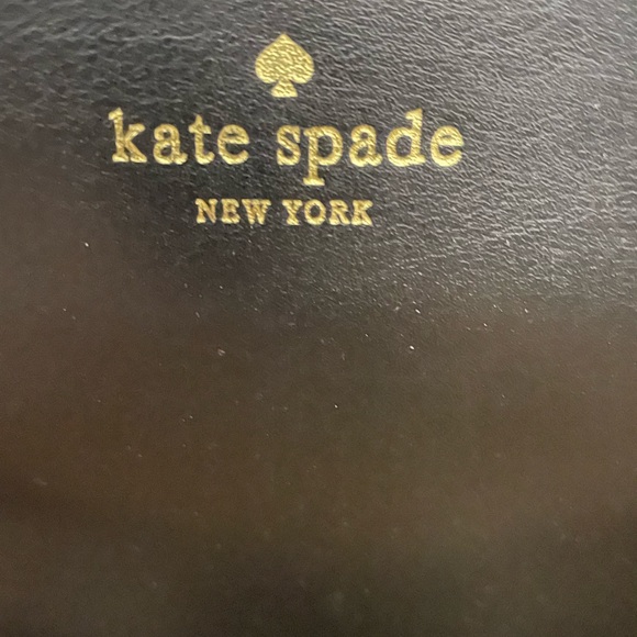 Kate Spade Black and Tan leather Purse Parker Street Collection - Picture 8 of 16